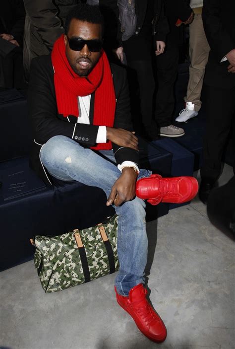 louis vuitton schuhe herren kanye west|red boots Kanye West.